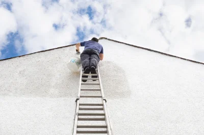 Peinture extérieure à Villeblevin — façades et ravalement